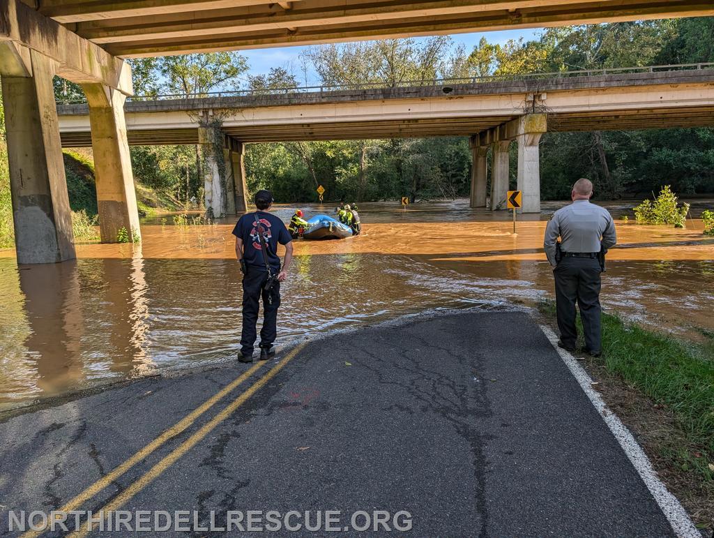 Davie and North Iredell Rescue on water event