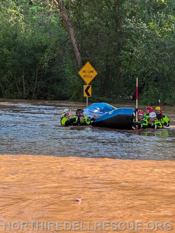 Davie and North Iredell Rescue on water event