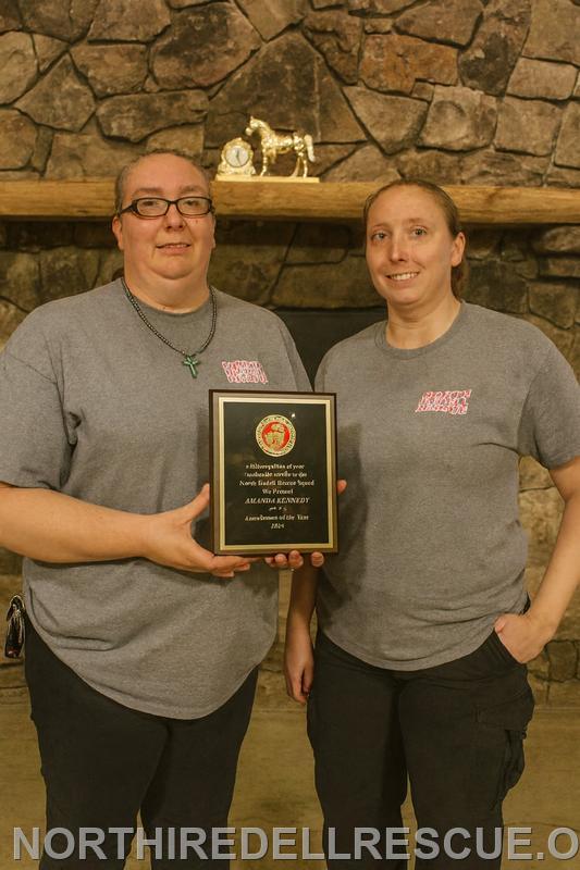 Amanda Kennedy Responder of the year 