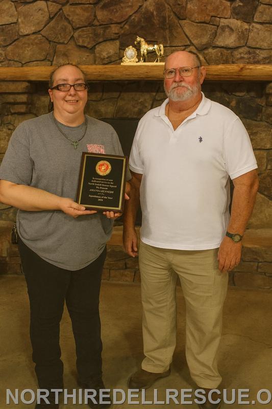 Amanda Kennedy Responder of the year 